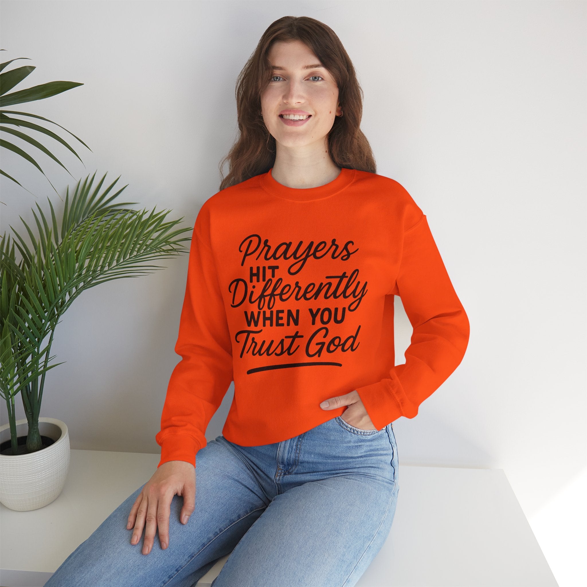 Prayers Hit Differently Sweatshirt
