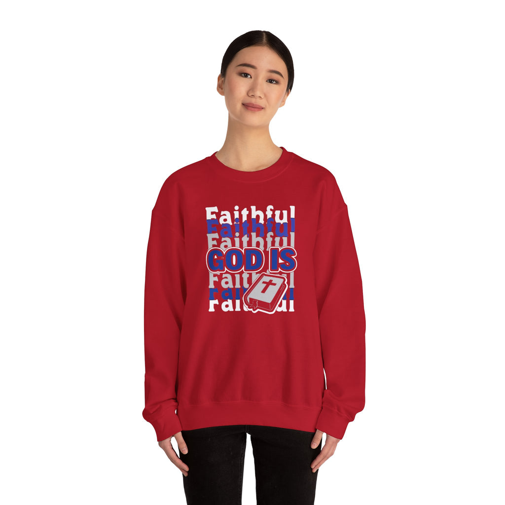 Faithful God Religious Sweatshirt