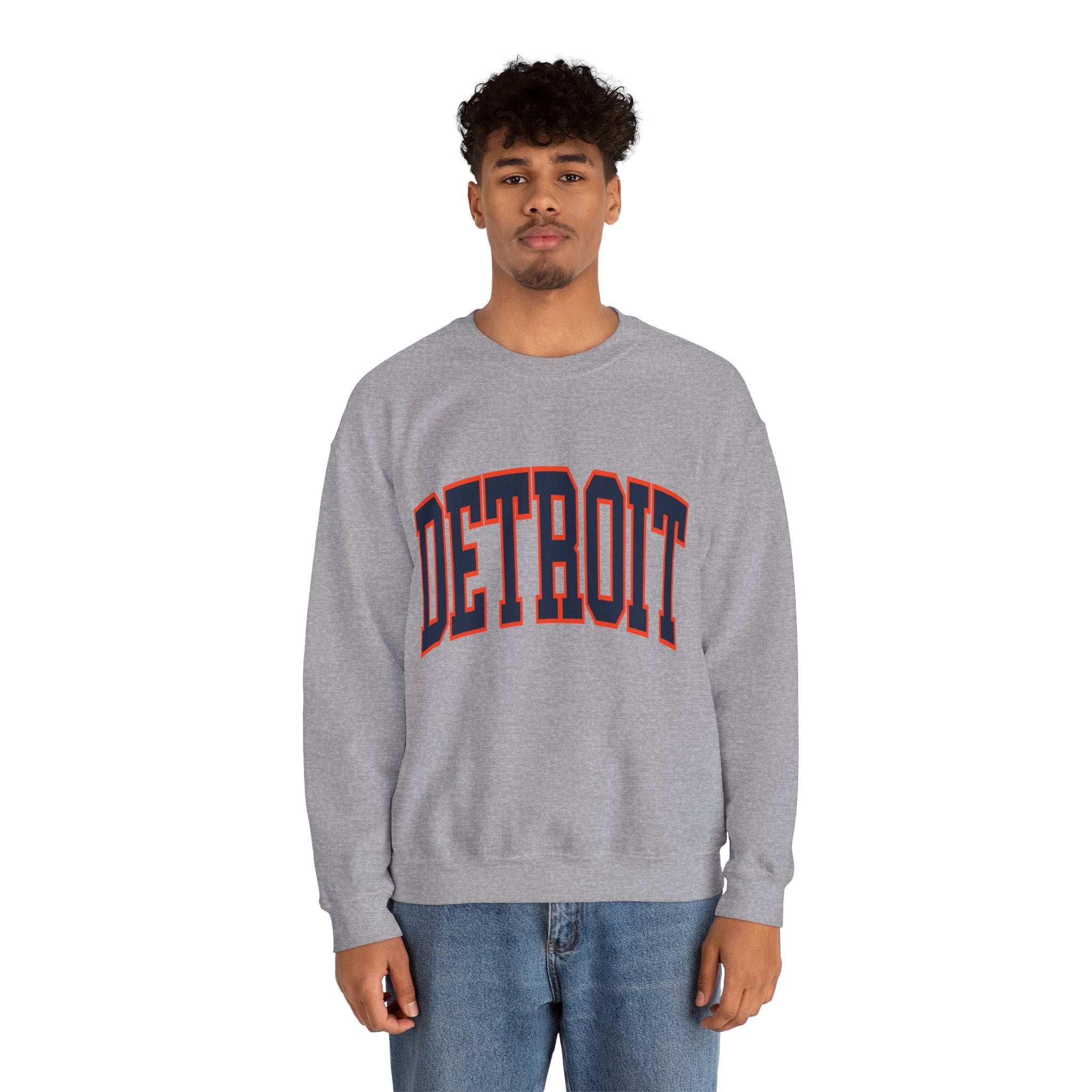 Detroit  Sweatshirt - Vintage Style