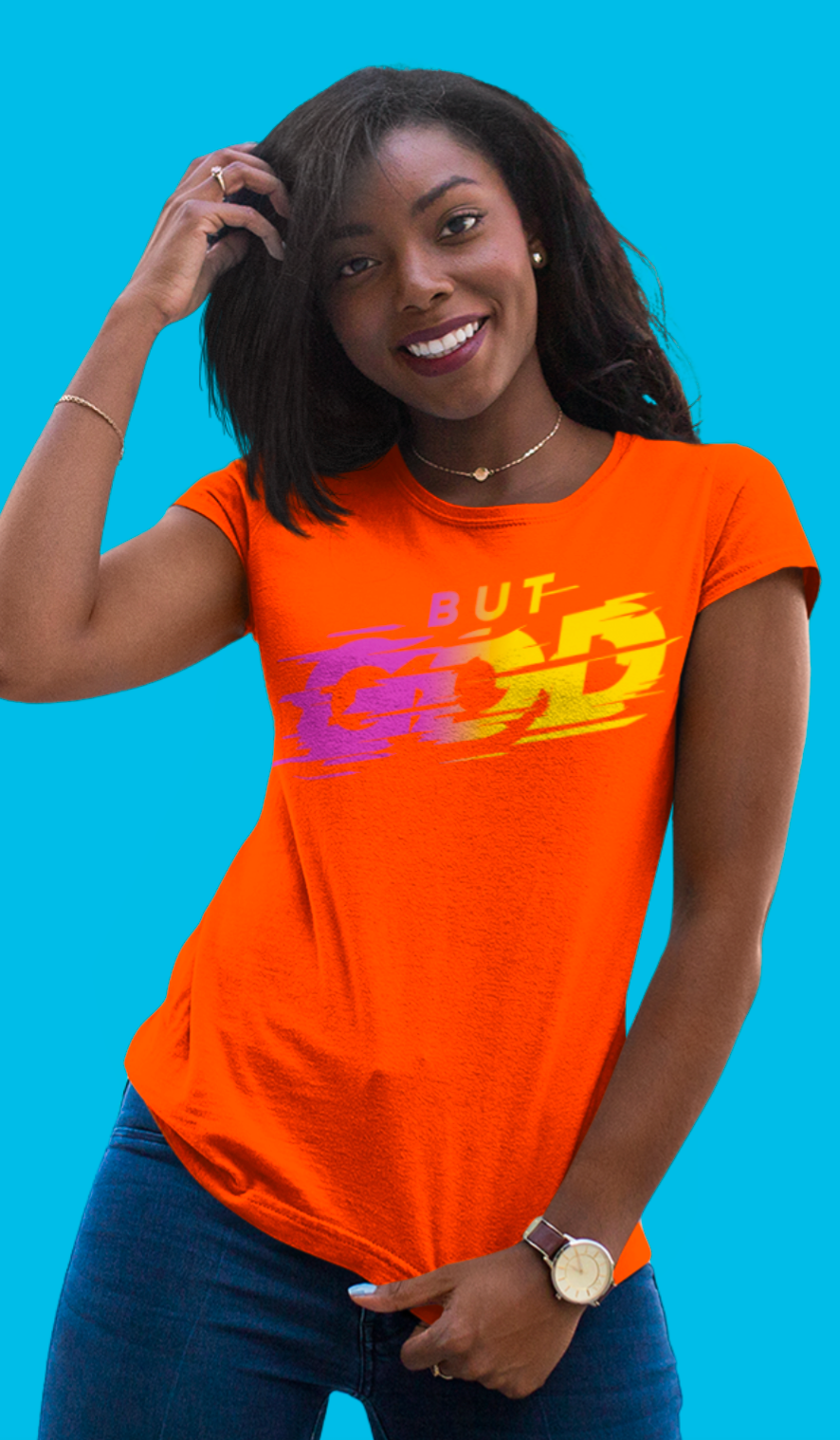 But God, Faith-based T-Shirt, Bible Verse Apparel
